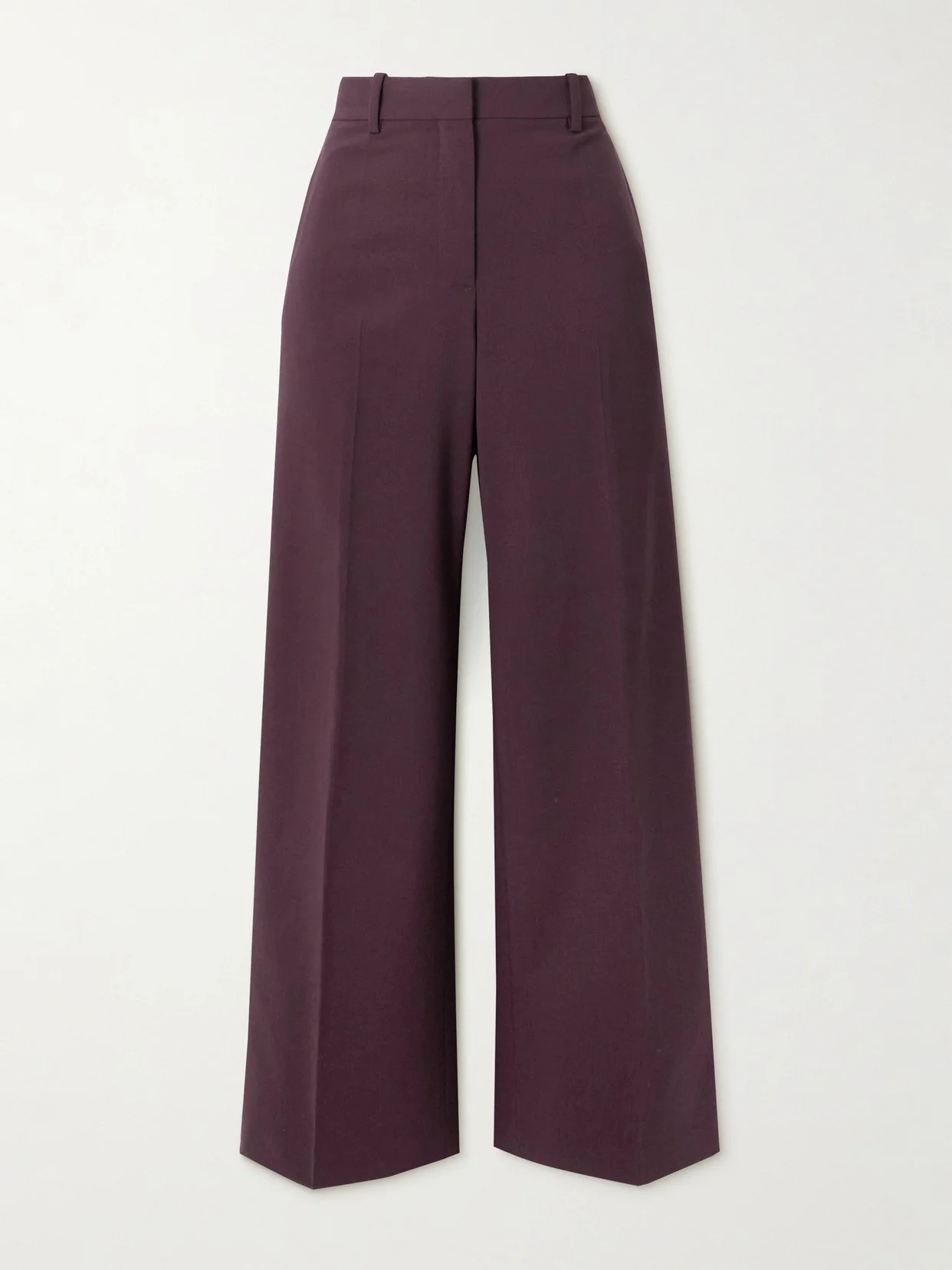 Wool-blend Straight-leg Pants - 1