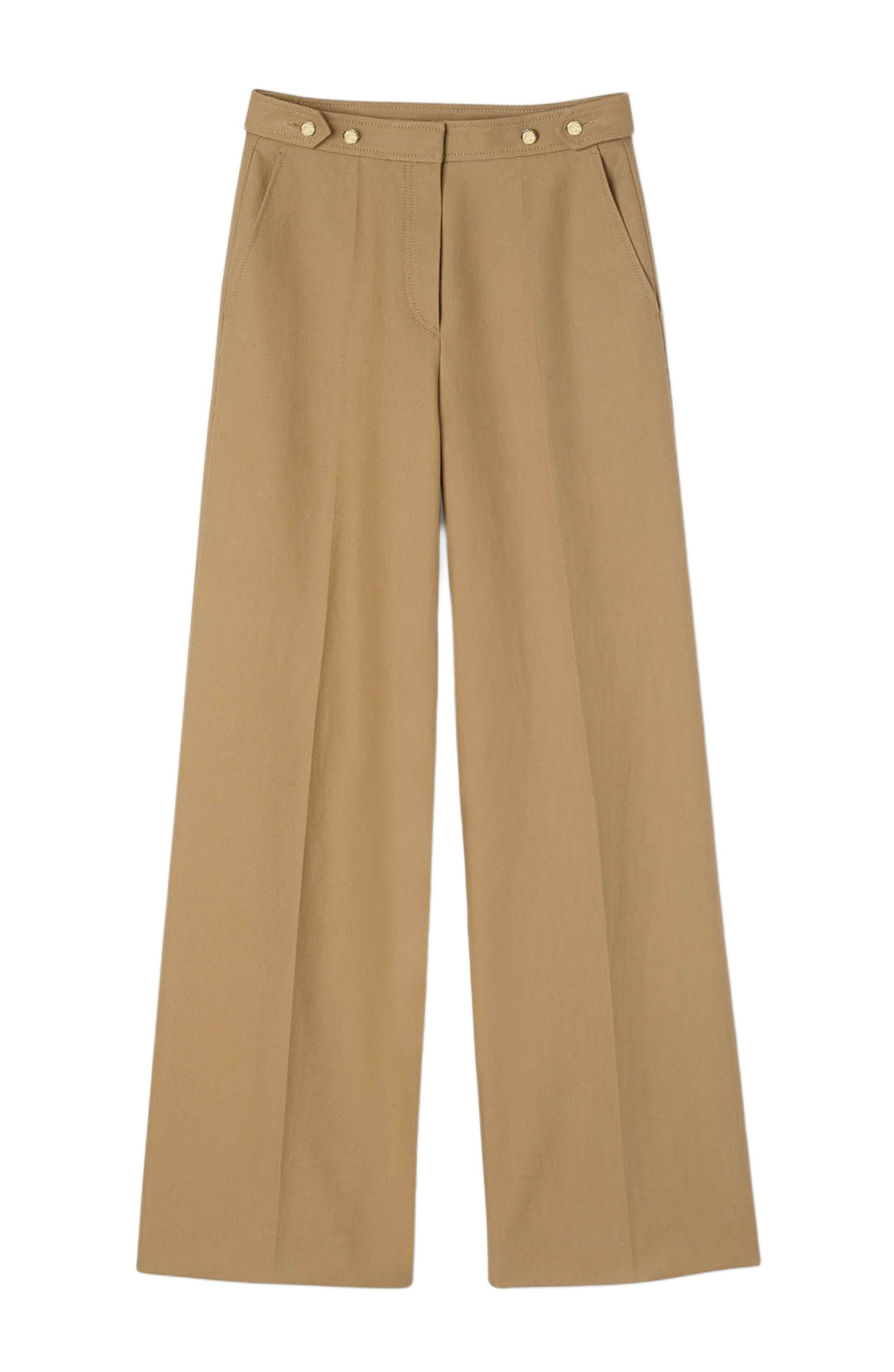 SANDRO Cotton suit trousers in Beige at Nordstrom - 5