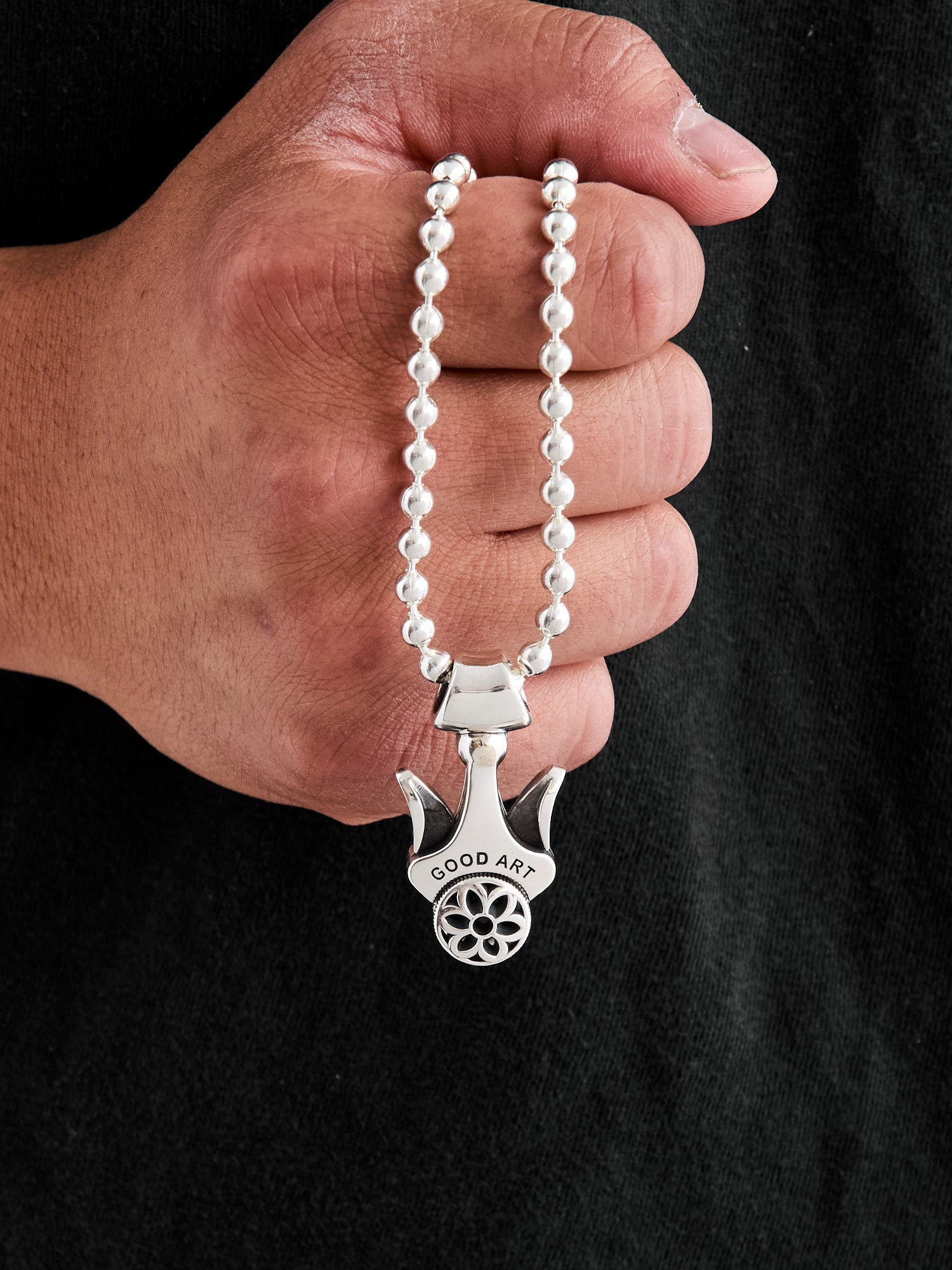 Model 10 Pendant in Sterling Silver - 3