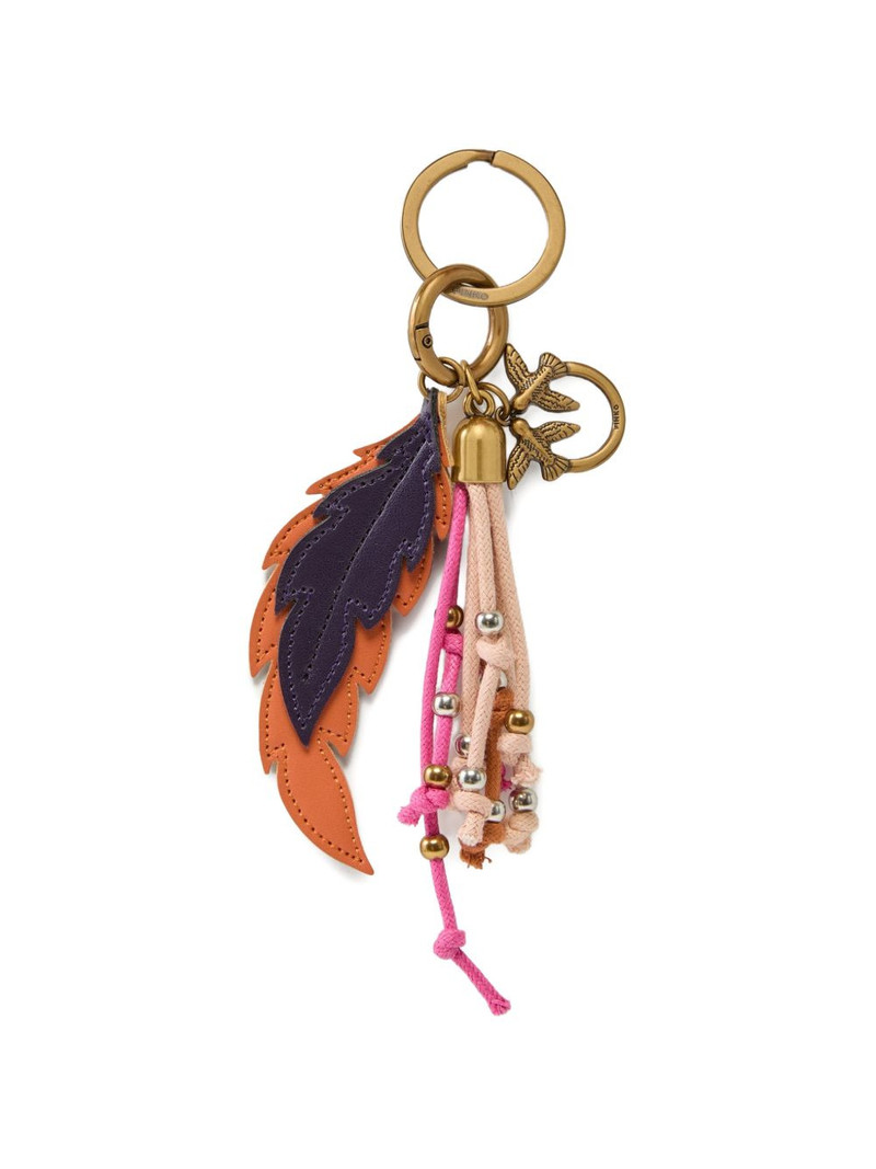 feather tassel keyring 1
