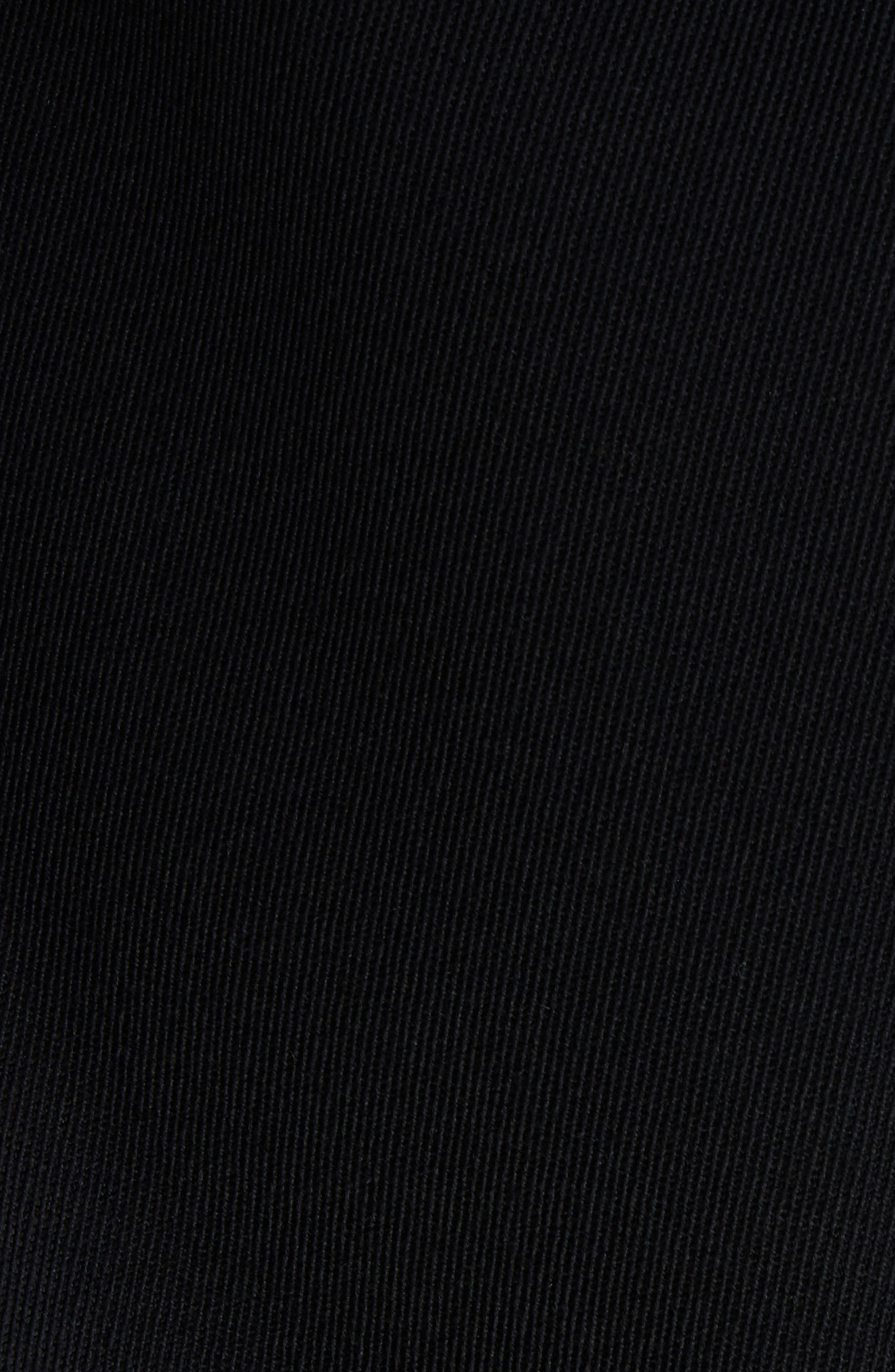 Clinched Hourglass Double Breasted Wool Gabardine Blazer - 5