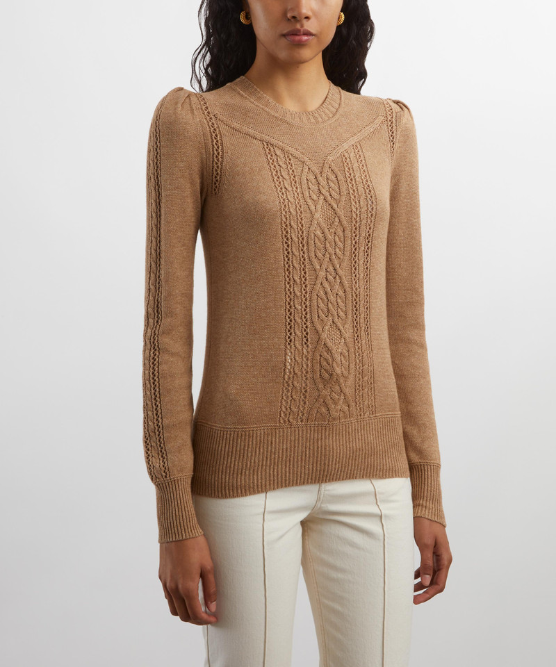 Isabel Marant Kelia Cable Knit Jumper outlook