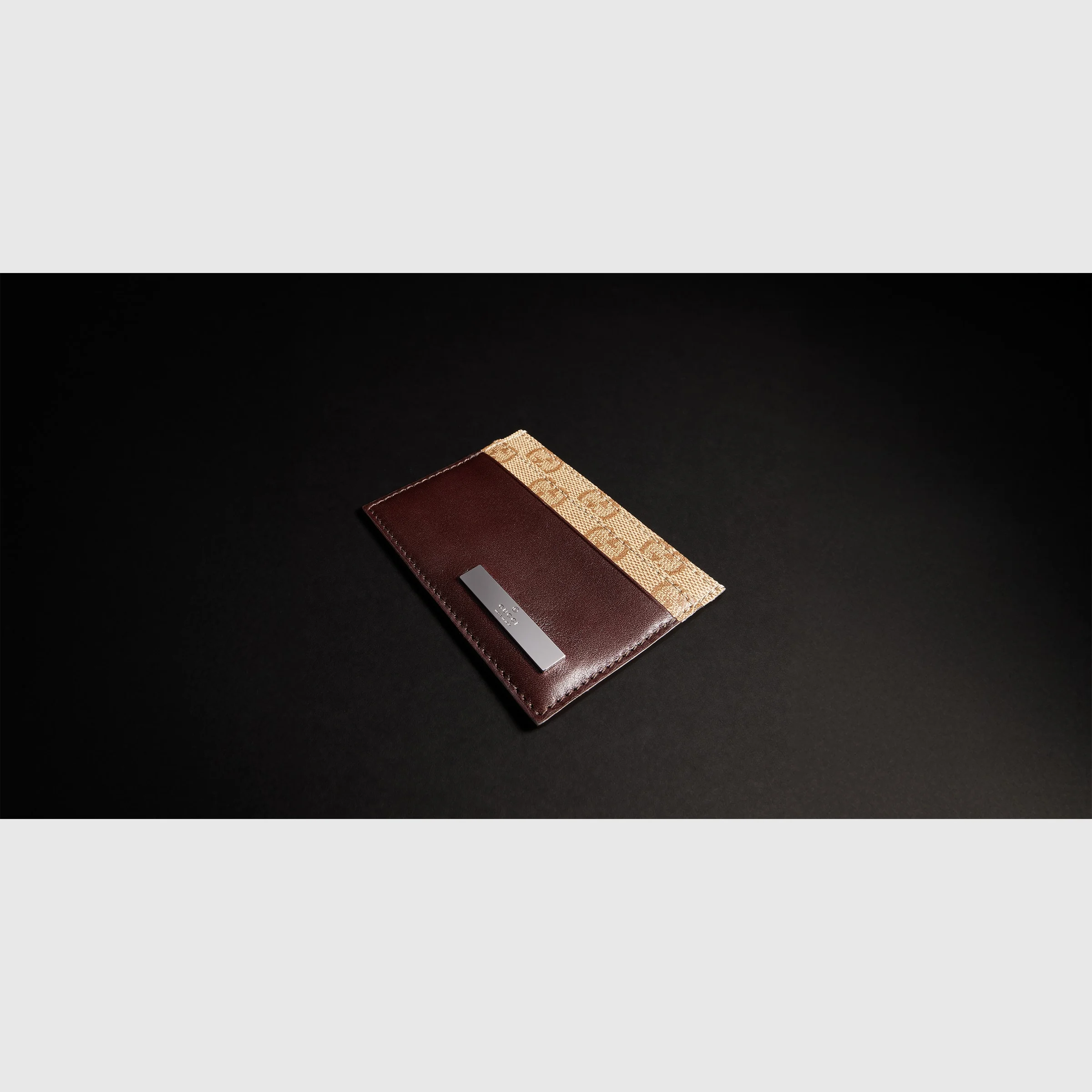 Card case with metal tag - 1
