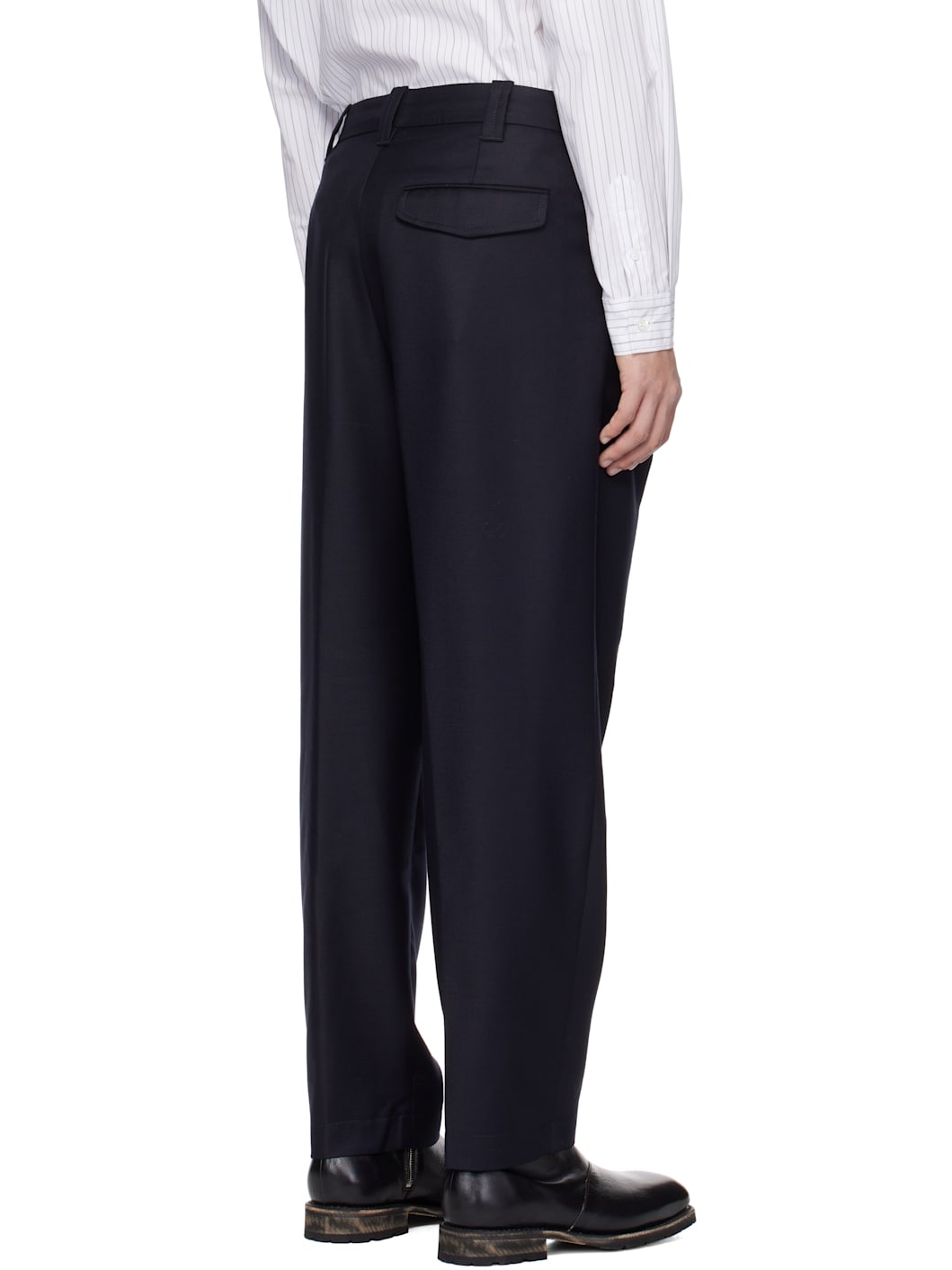 Navy Renato Trousers - 3
