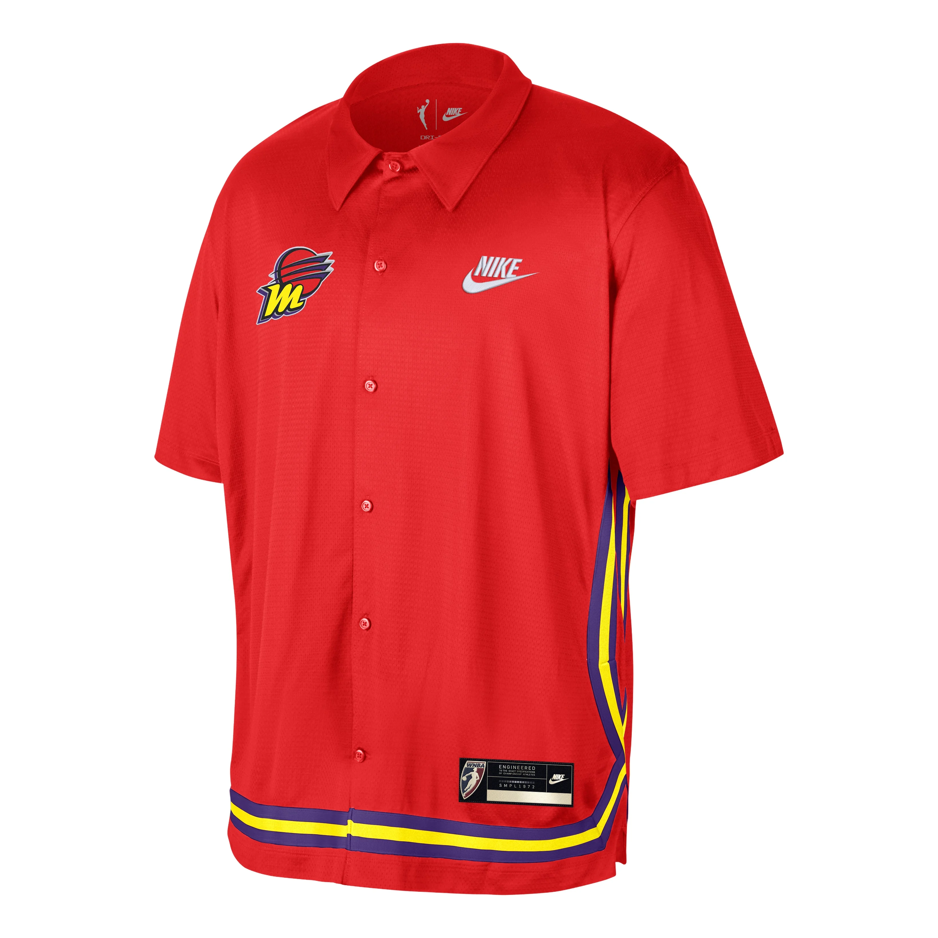 Nike Dri-FIT WNBA Phoenix Mercury Court Origins T-Shirt 'Chile Red White' IM6715-673 - 1