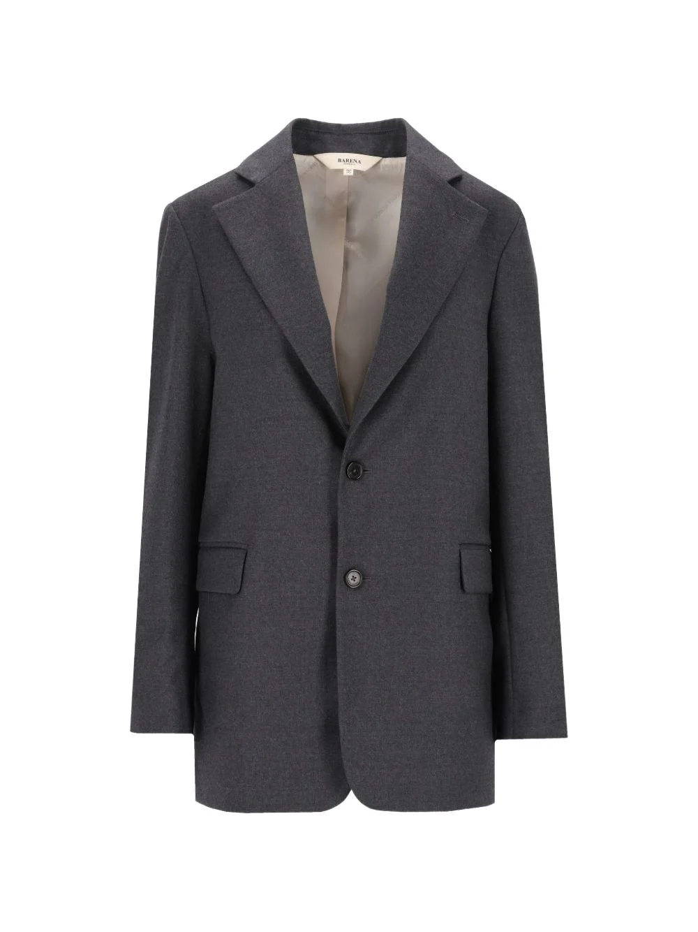 Galà Flan flannel single-breasted jacket - 1