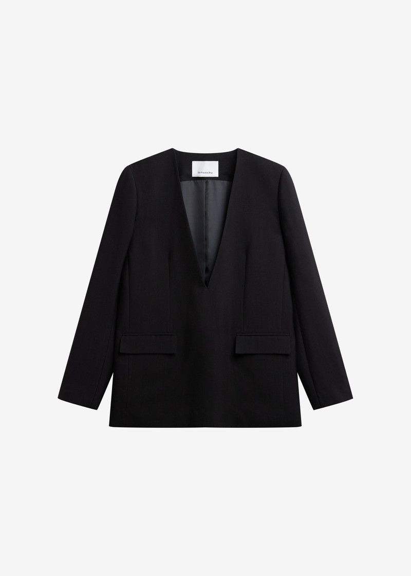 Serra Blazer Dress - Black 1
