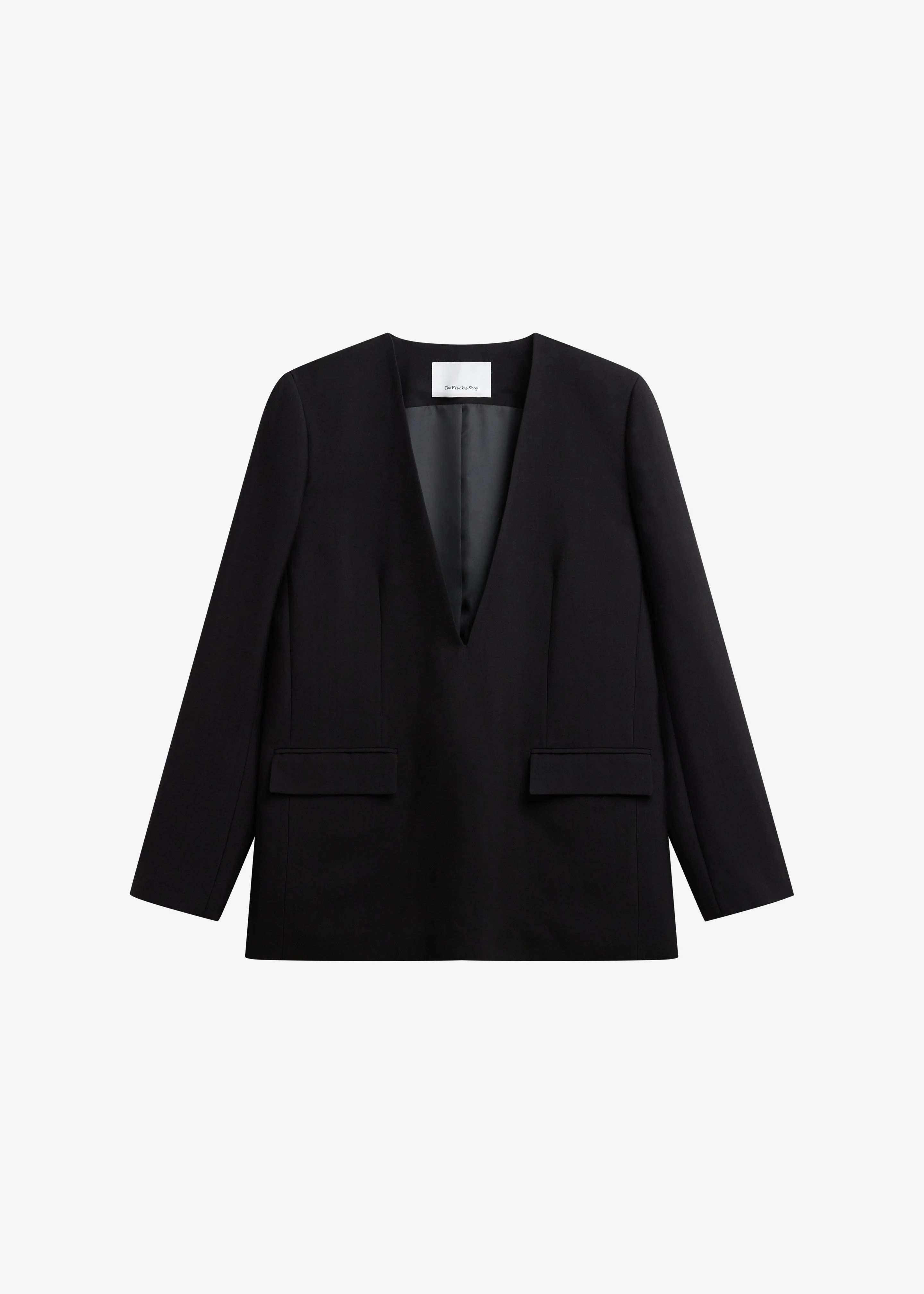 Serra Blazer Dress - Black - 1
