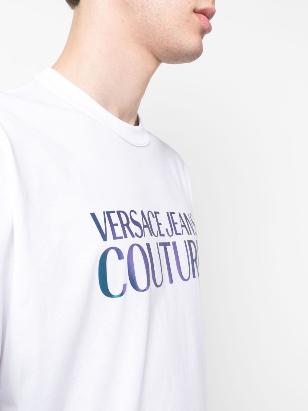 logo-print cotton T-shirt - 5