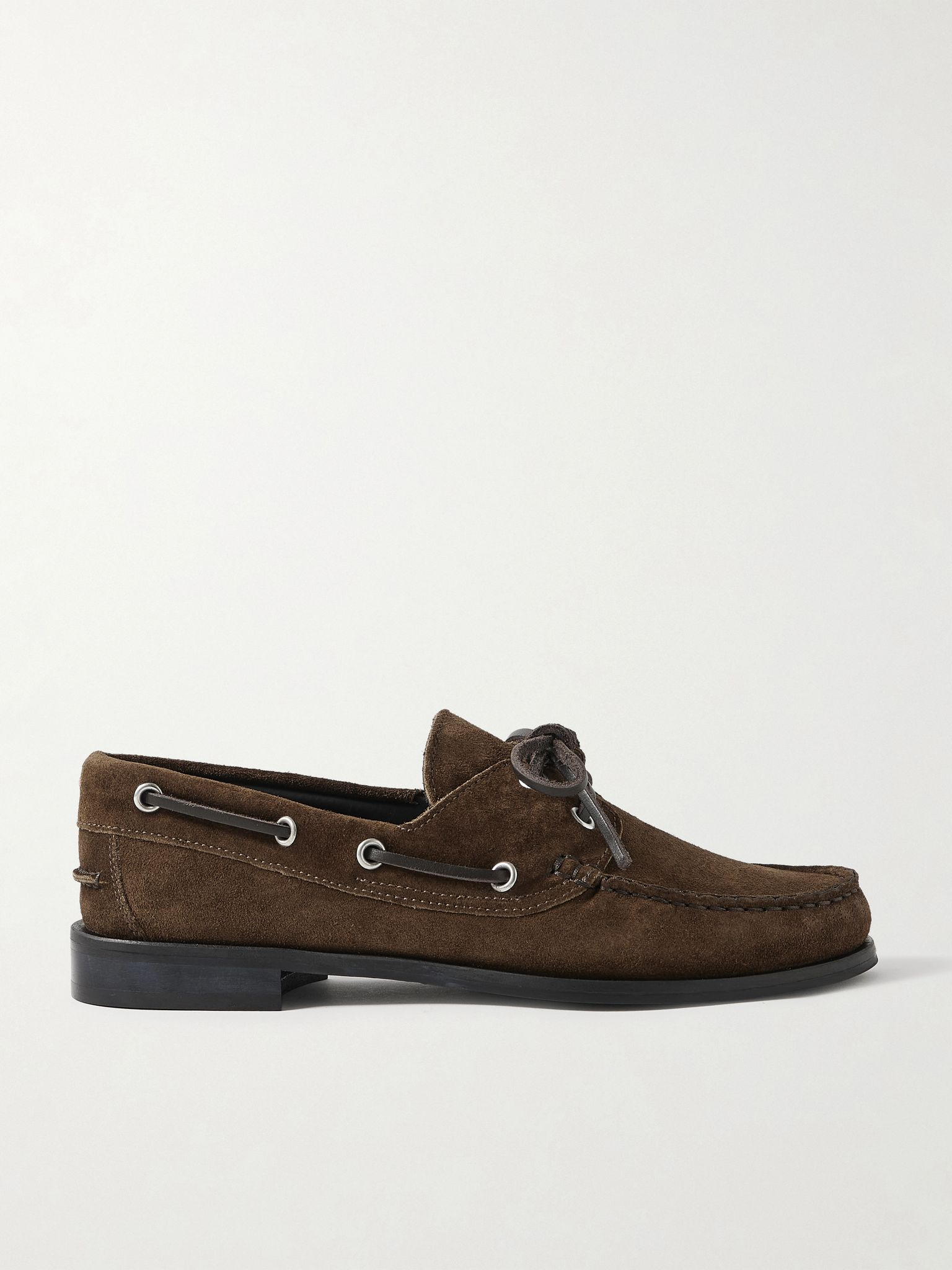 Harris suede boat shoes Chocolate - 1