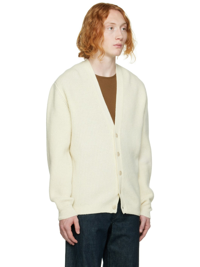 Off-White Dropped Shoulder Cardigan 2