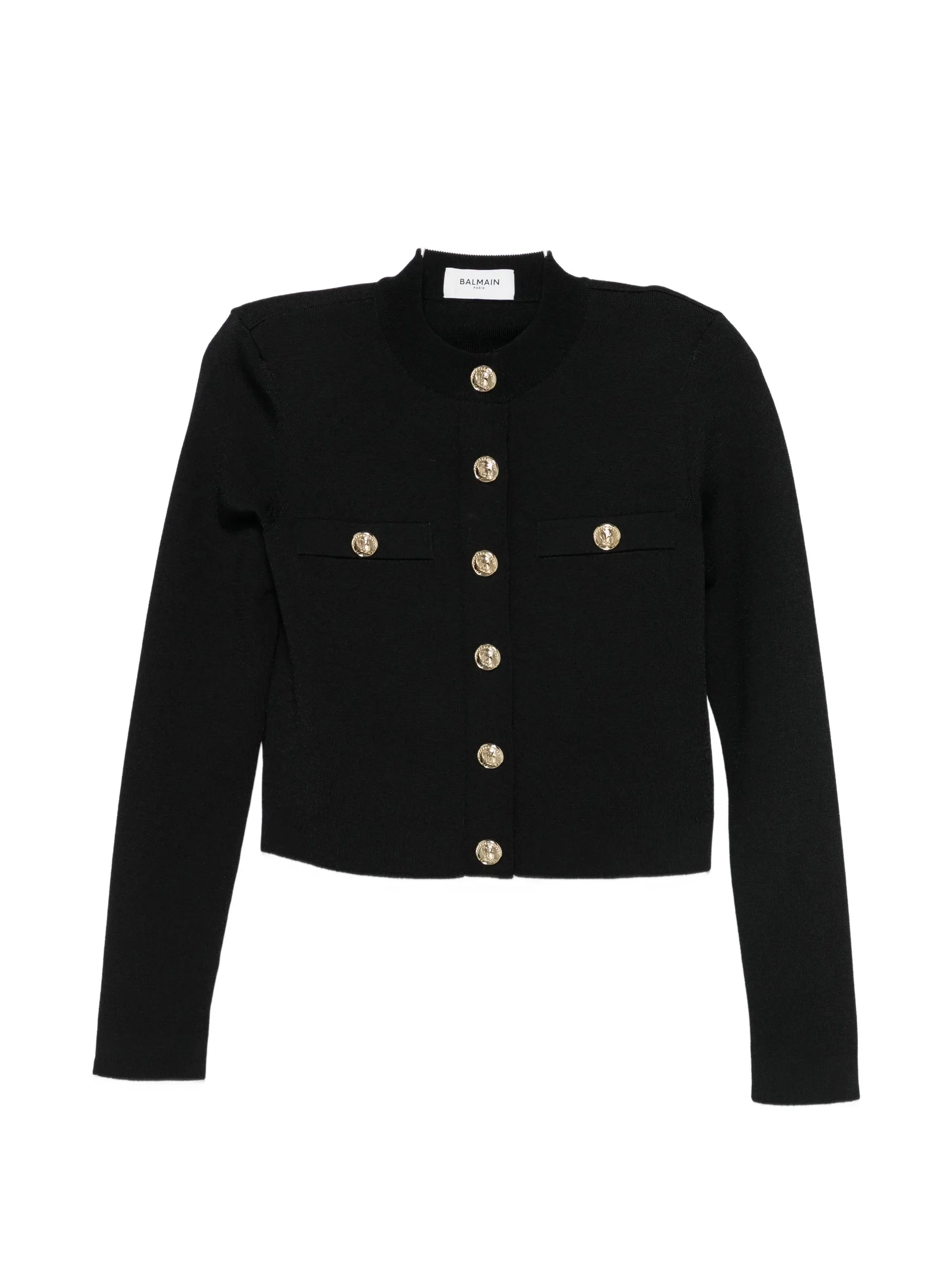 Balmain Embossed-button Cardigan - 1