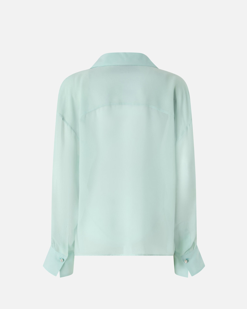 PINKO TRANSPARENT SHIRT IN CHIFFON outlook