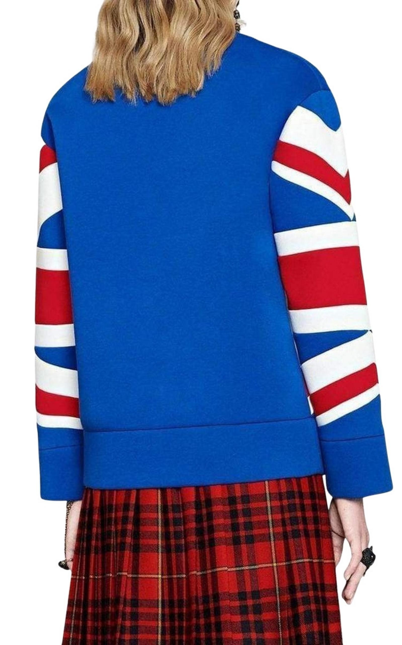 Union Jack Jersey Sweatshirt - 4