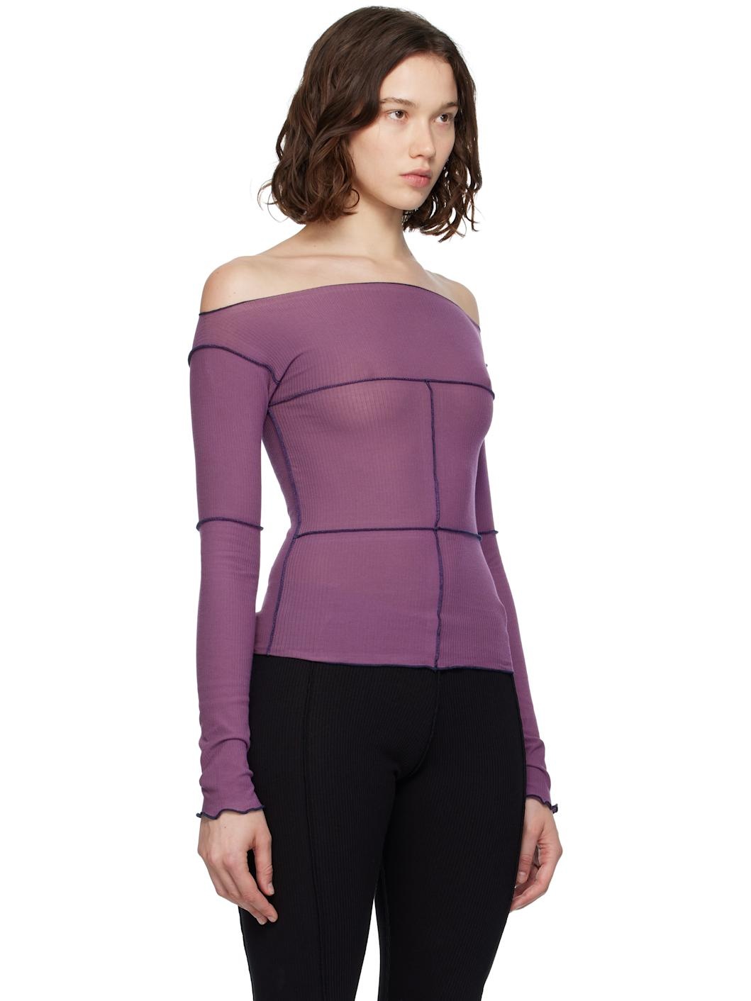 Purple Cinder Halter Top - 2
