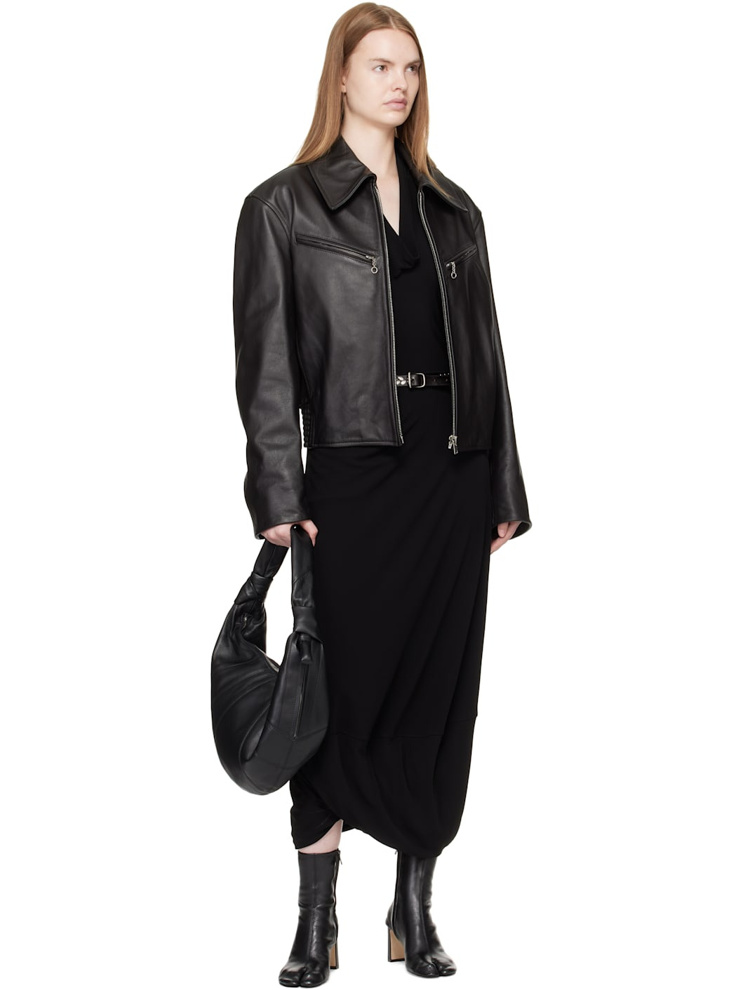 Black Fortune Croissant Bag - 4