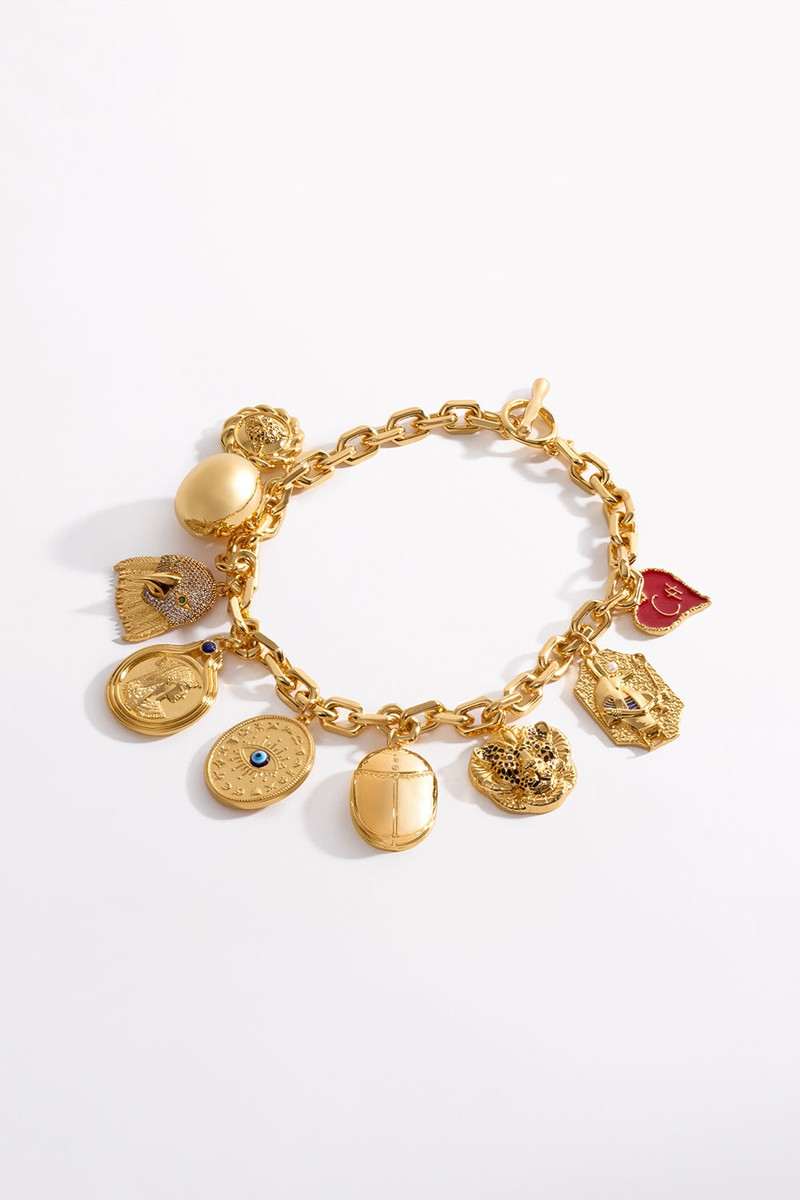 GLOBAL NOMAD CHARM NECKLACE 1