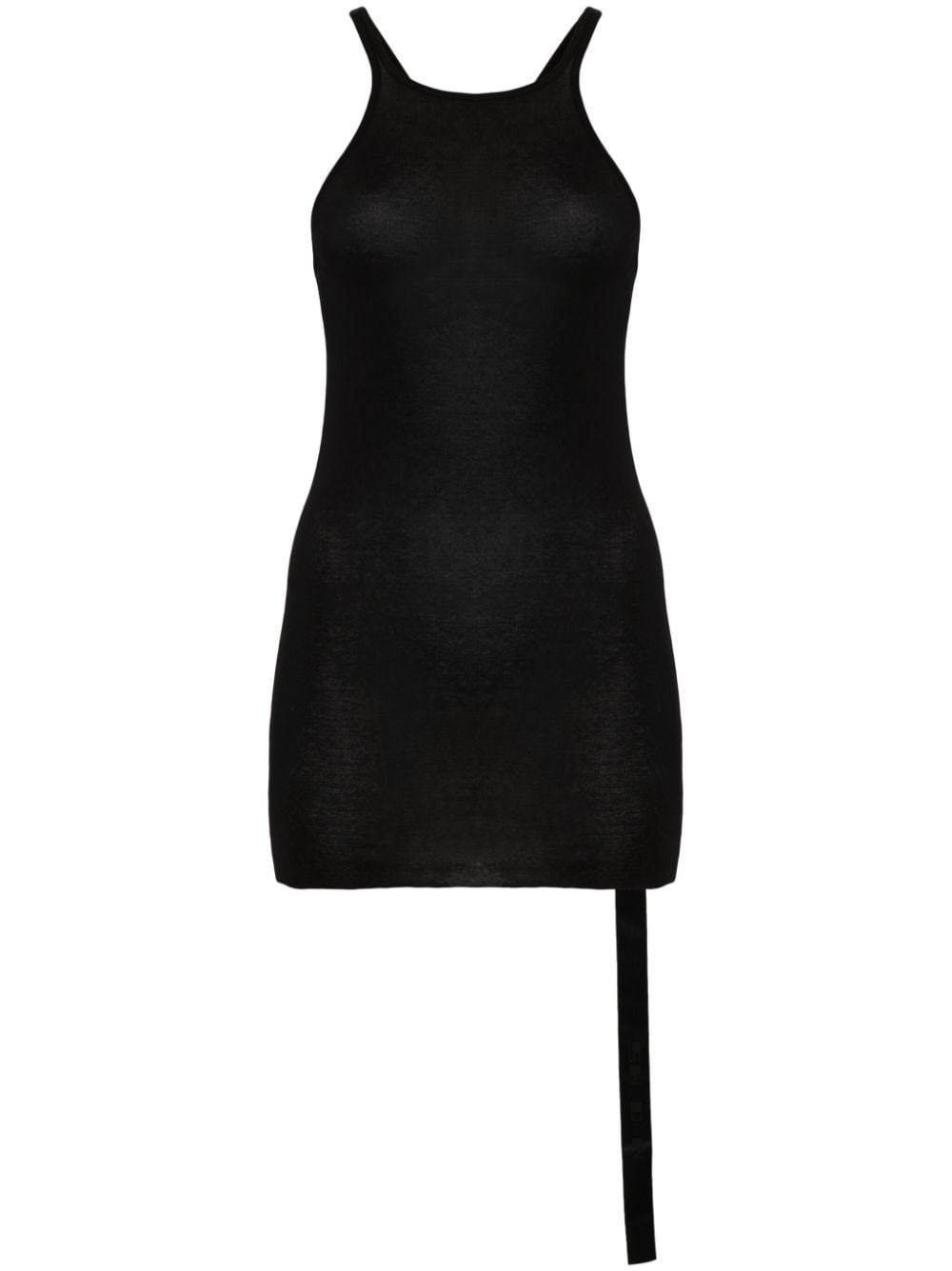 strap-detail cotton tank top - 1