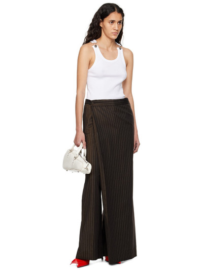 Jean Paul Gaultier Brown 'The Suit Pant Skirt' Trousers outlook