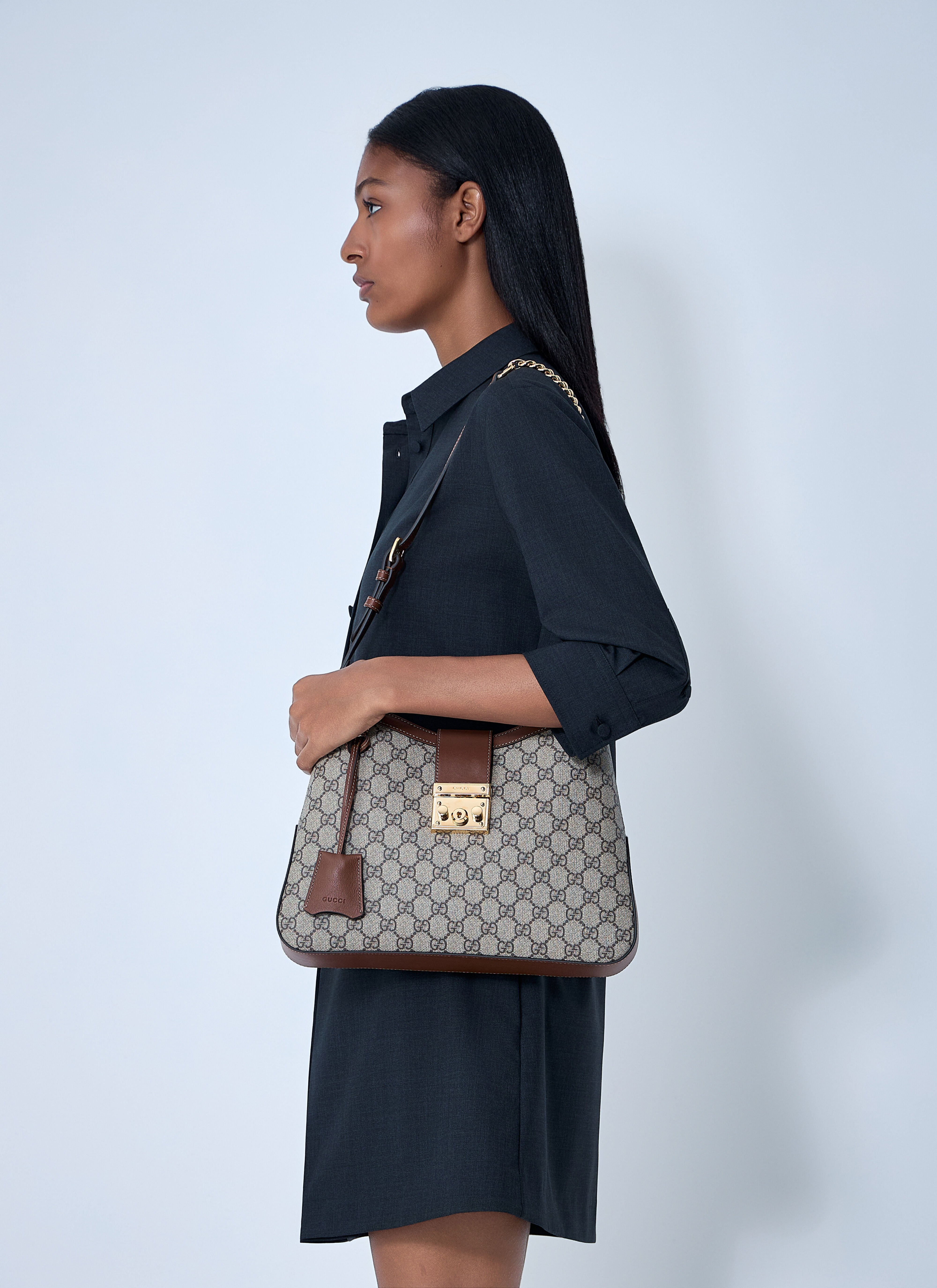 Large Padlock Shoulder Bag - 2