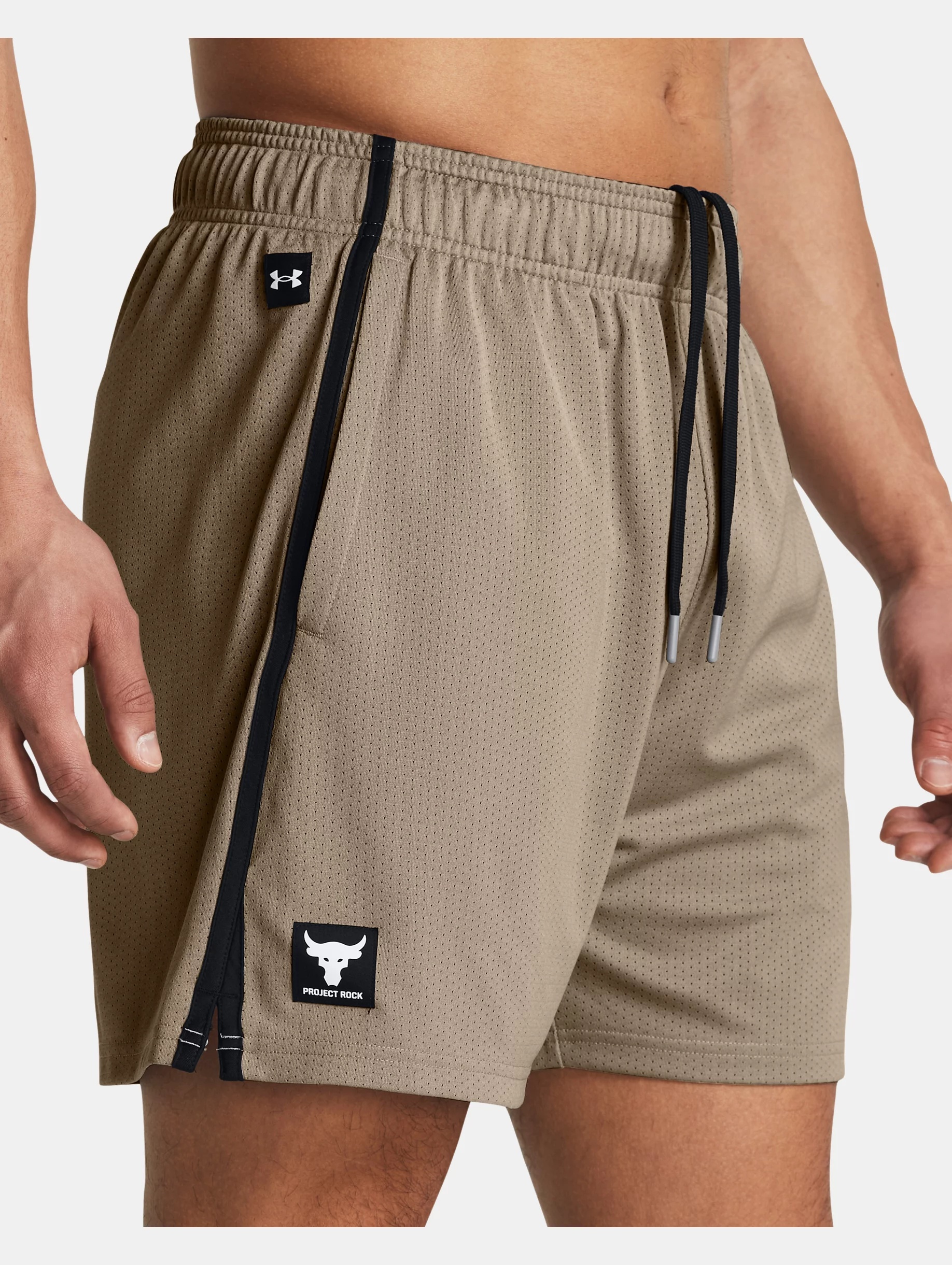 Men's Project Rock Payoff Mesh Shorts - 6