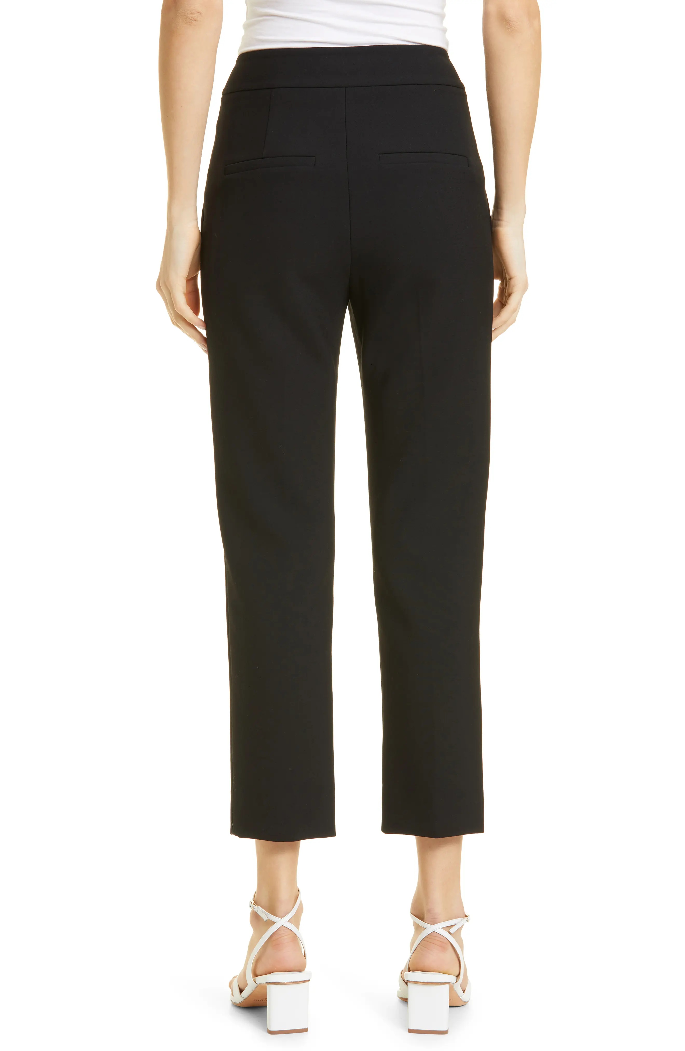 Renzo Crop Cotton Blend Trousers - 2