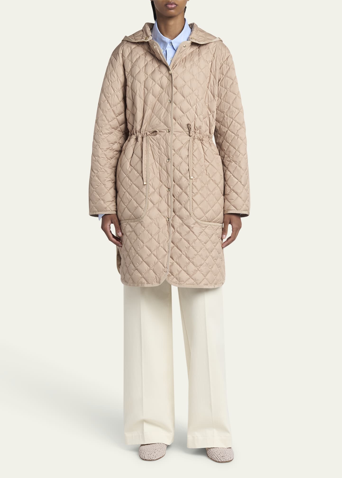 Etelan Quilted Down Parka - 2