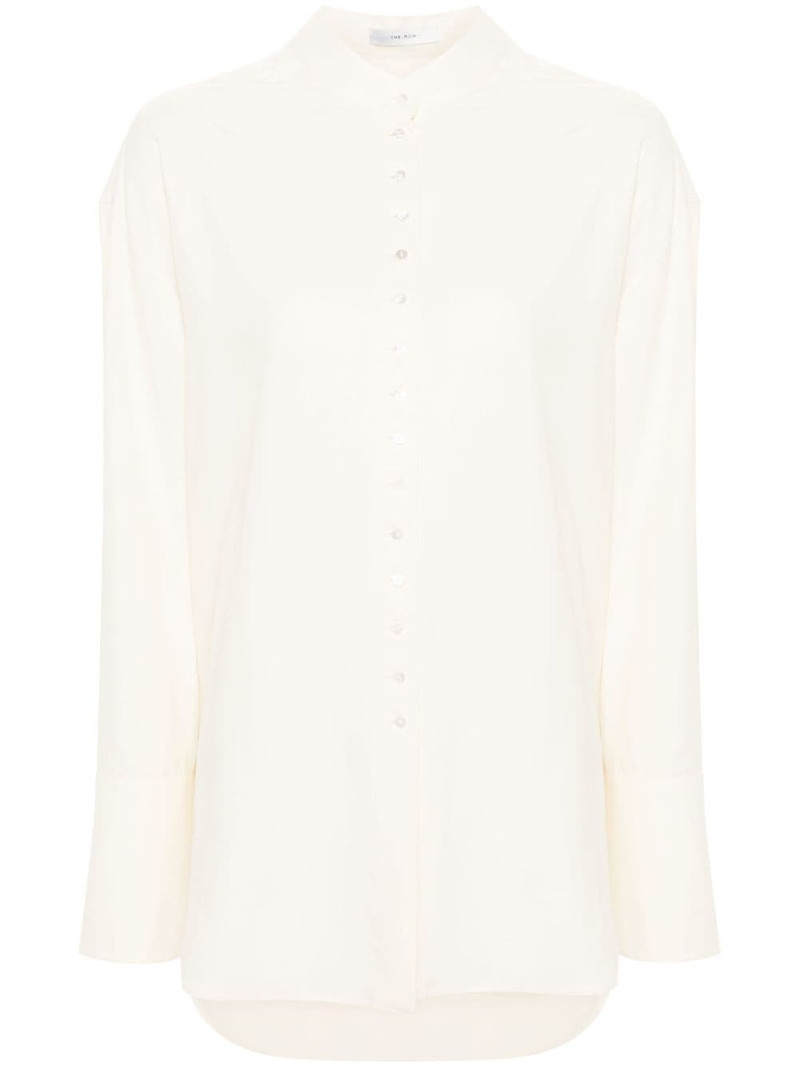 silk buttoned shirt 1