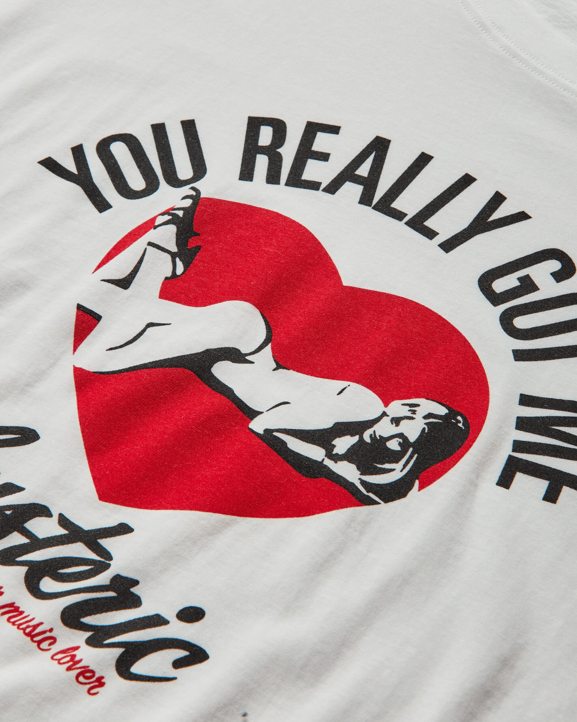 Women's Music Lover T-Shirt White - 4