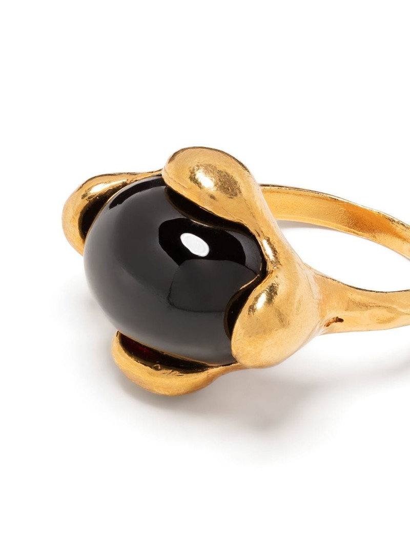 The Burning Desire gold-plated ring 3