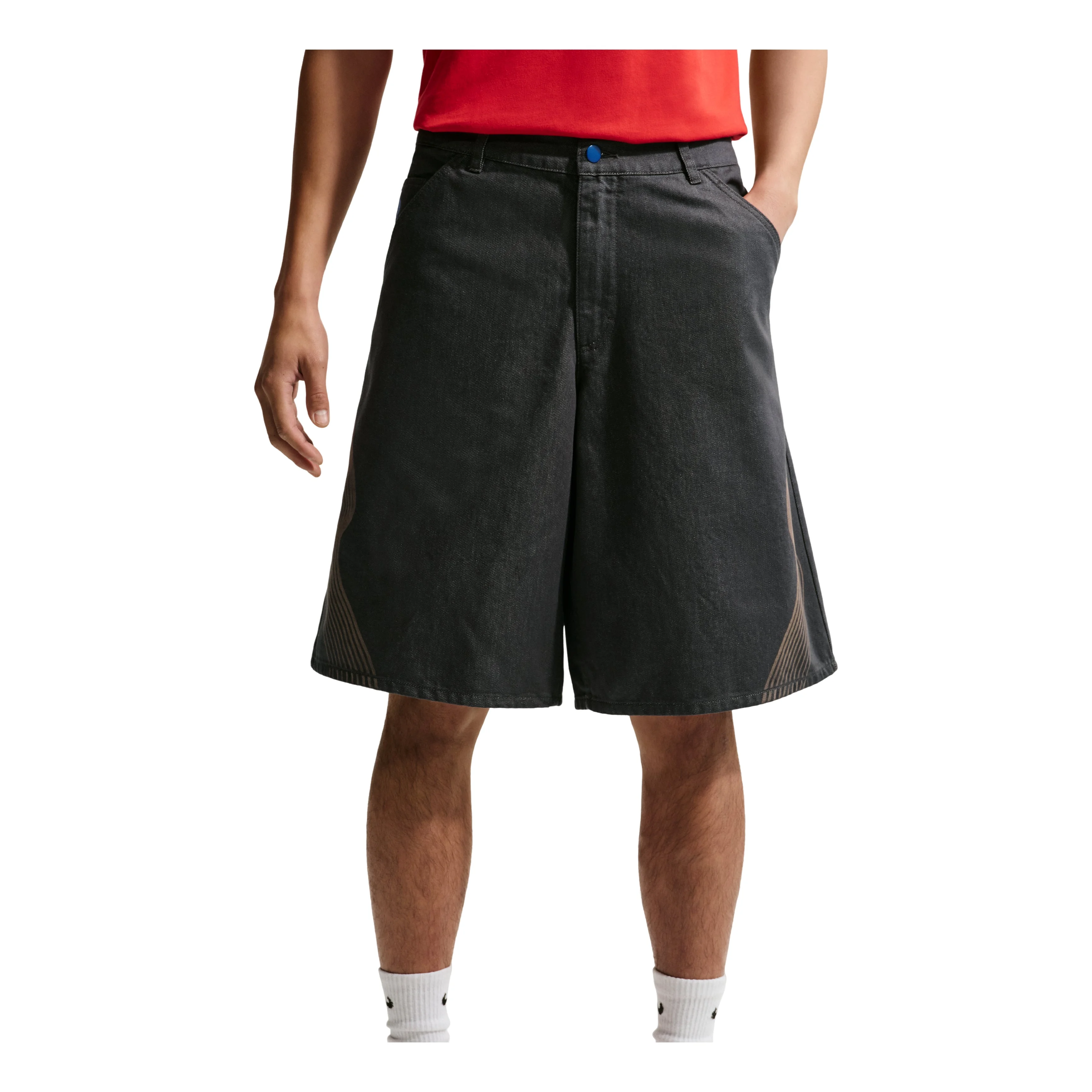 Nike Sportswear Denim Short 'Anthracite' IR6783-060 - 1