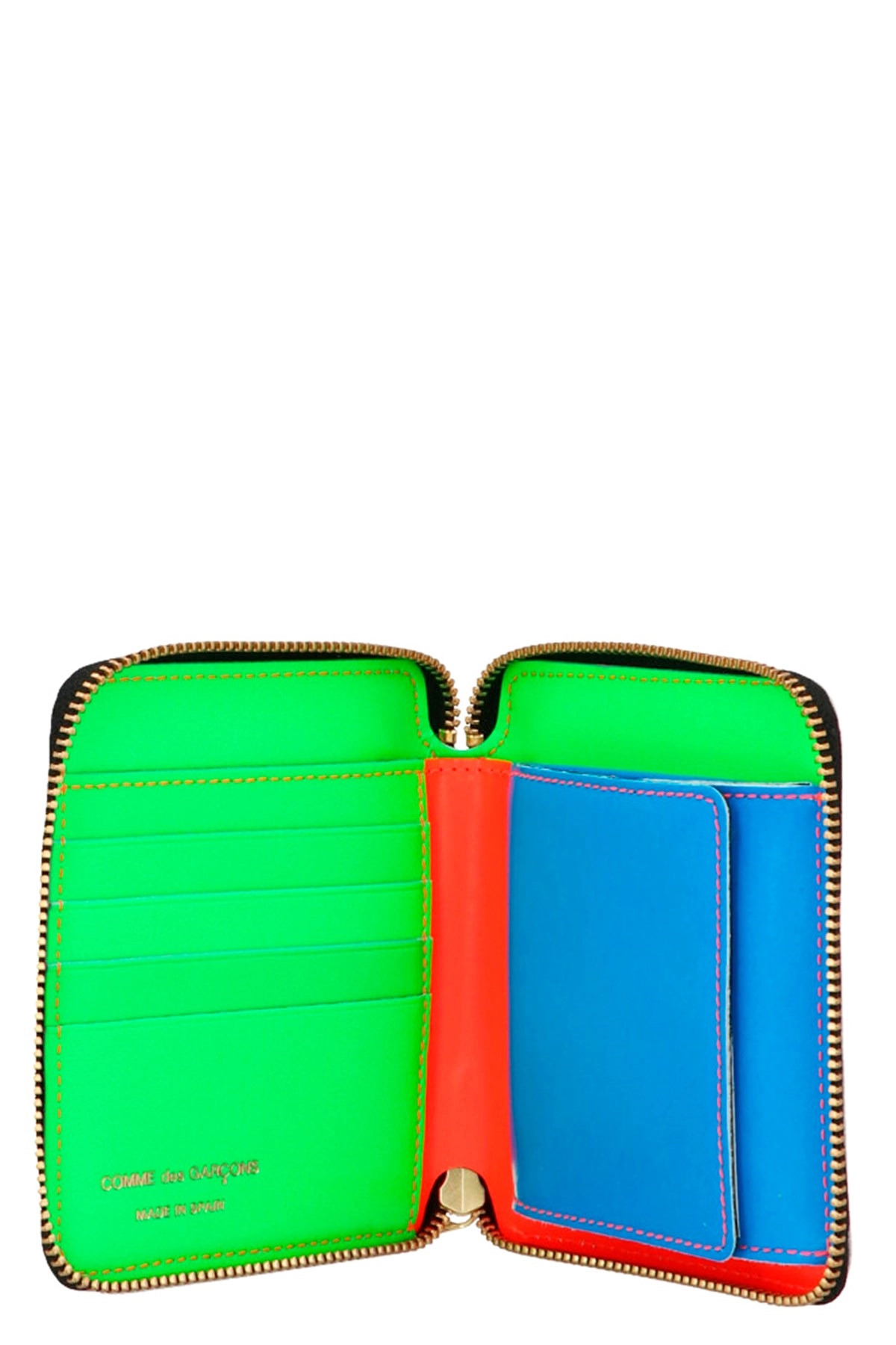 'Fluo Leather Line' wallet - 3