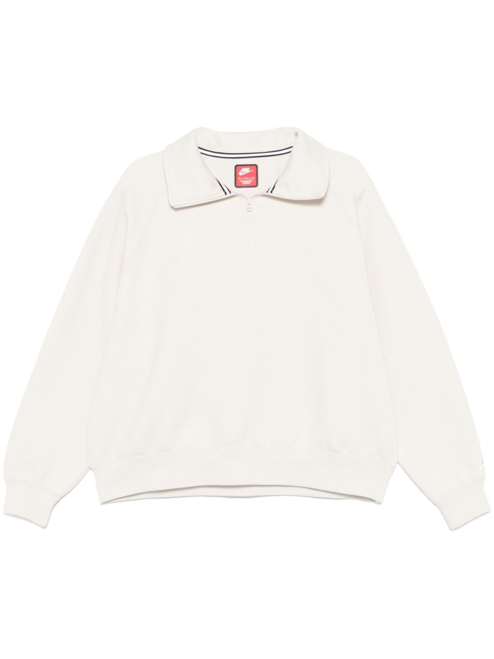 half-zip fleece sweatshirt - 1