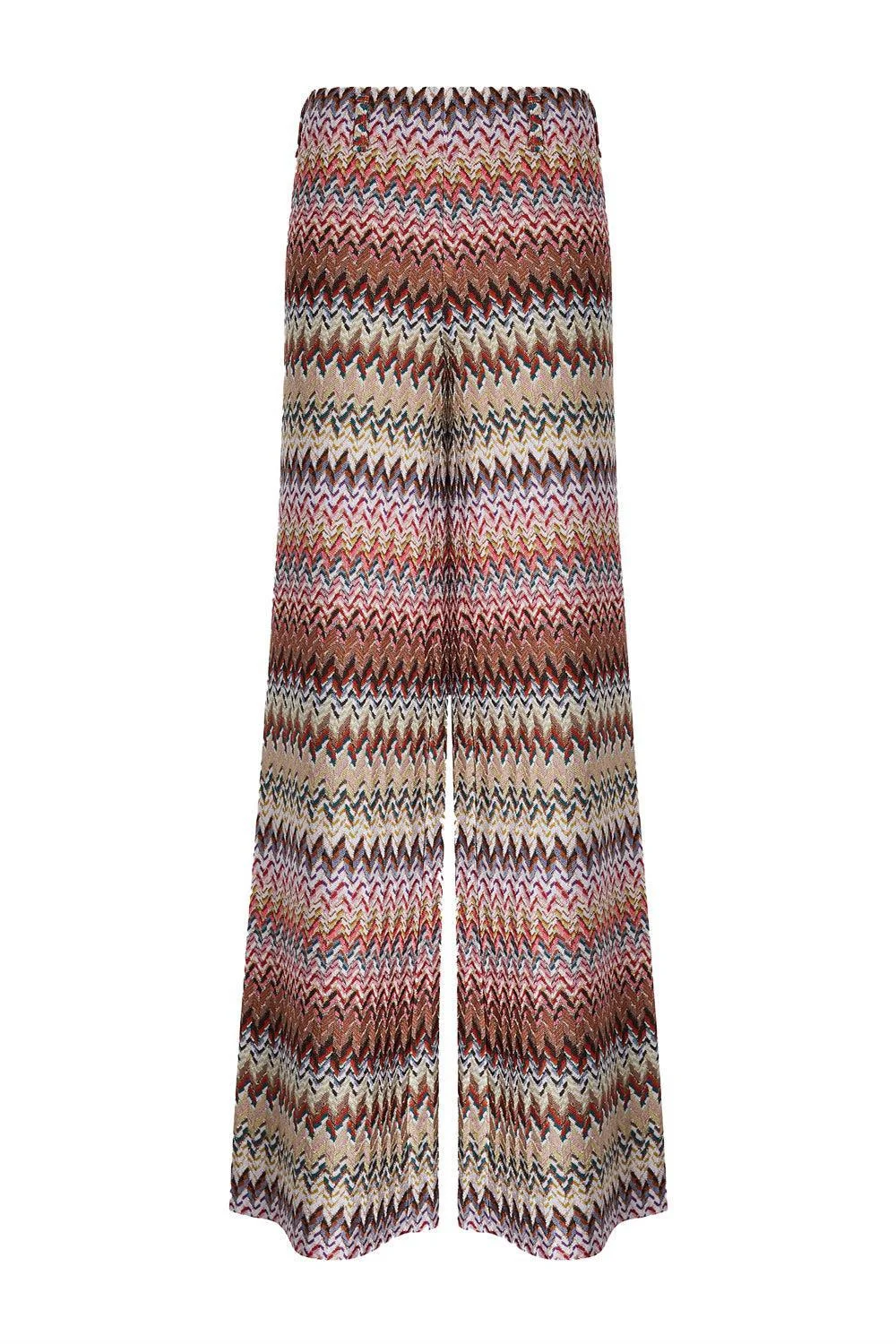 Wide Leg Knit Trouser - 1