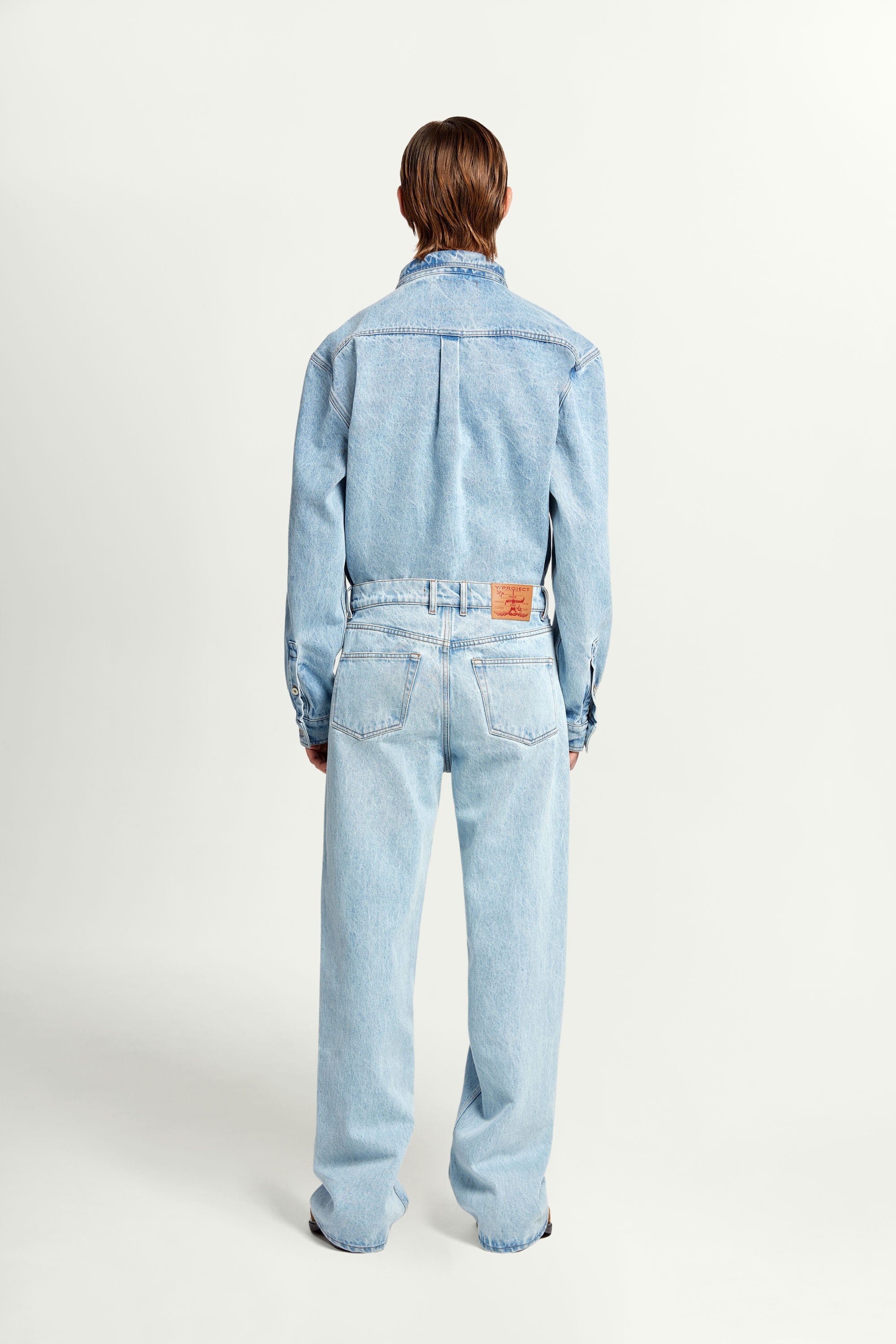 Pinched Logo Jeans - 6