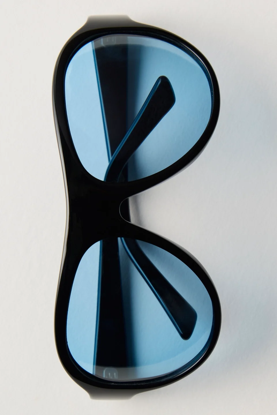 Reese Oversized Shield Aviator Sunglasses - 1