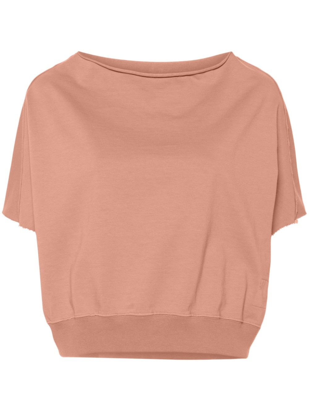 short-sleeves jersey sweatshirt - 1