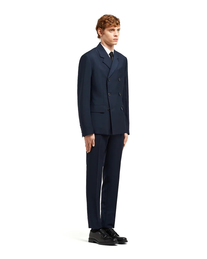 Double-breasted kid mohair suit 3