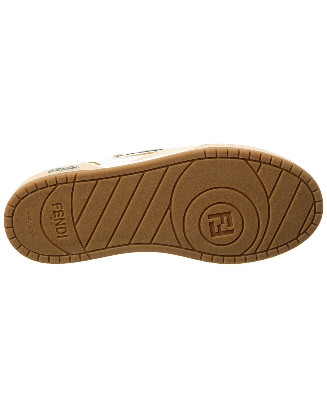FENDI Match Leather & Suede Sneaker - 4