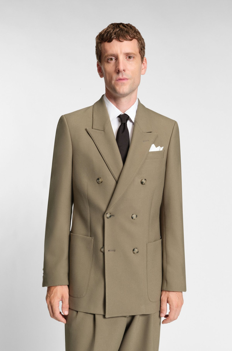 RELAXED-FIT BLAZER IN STRETCH FABRIC 2
