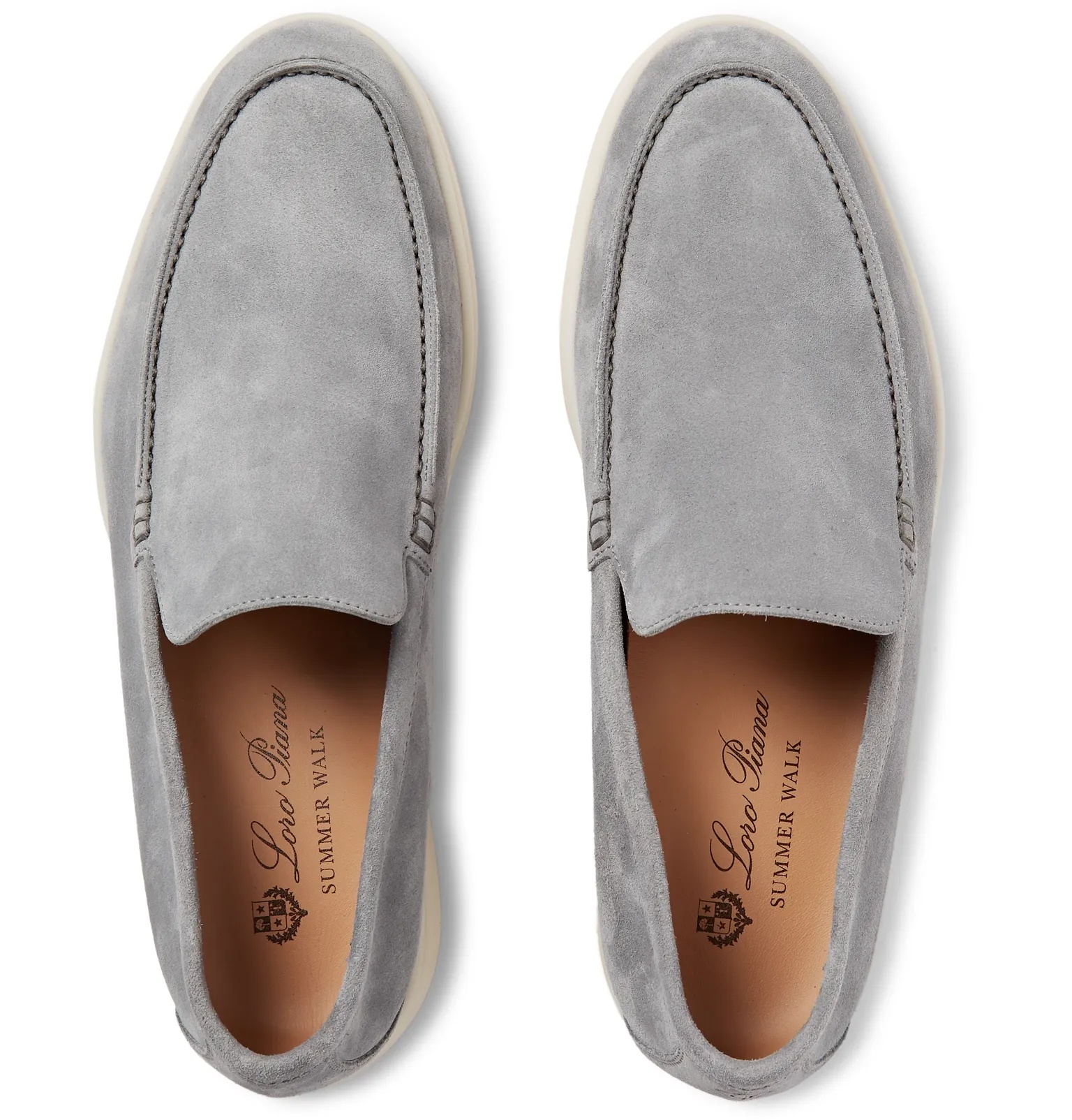 Summer Walk Suede Loafers - 32