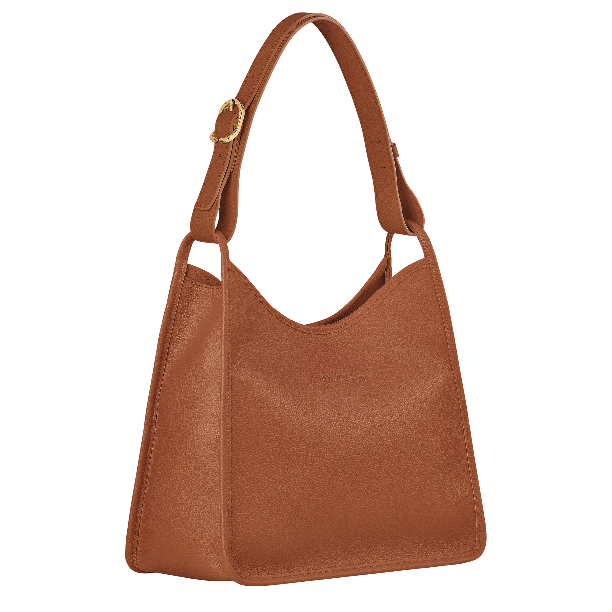 Le Foulonné M Hobo bag Caramel - Leather - 3