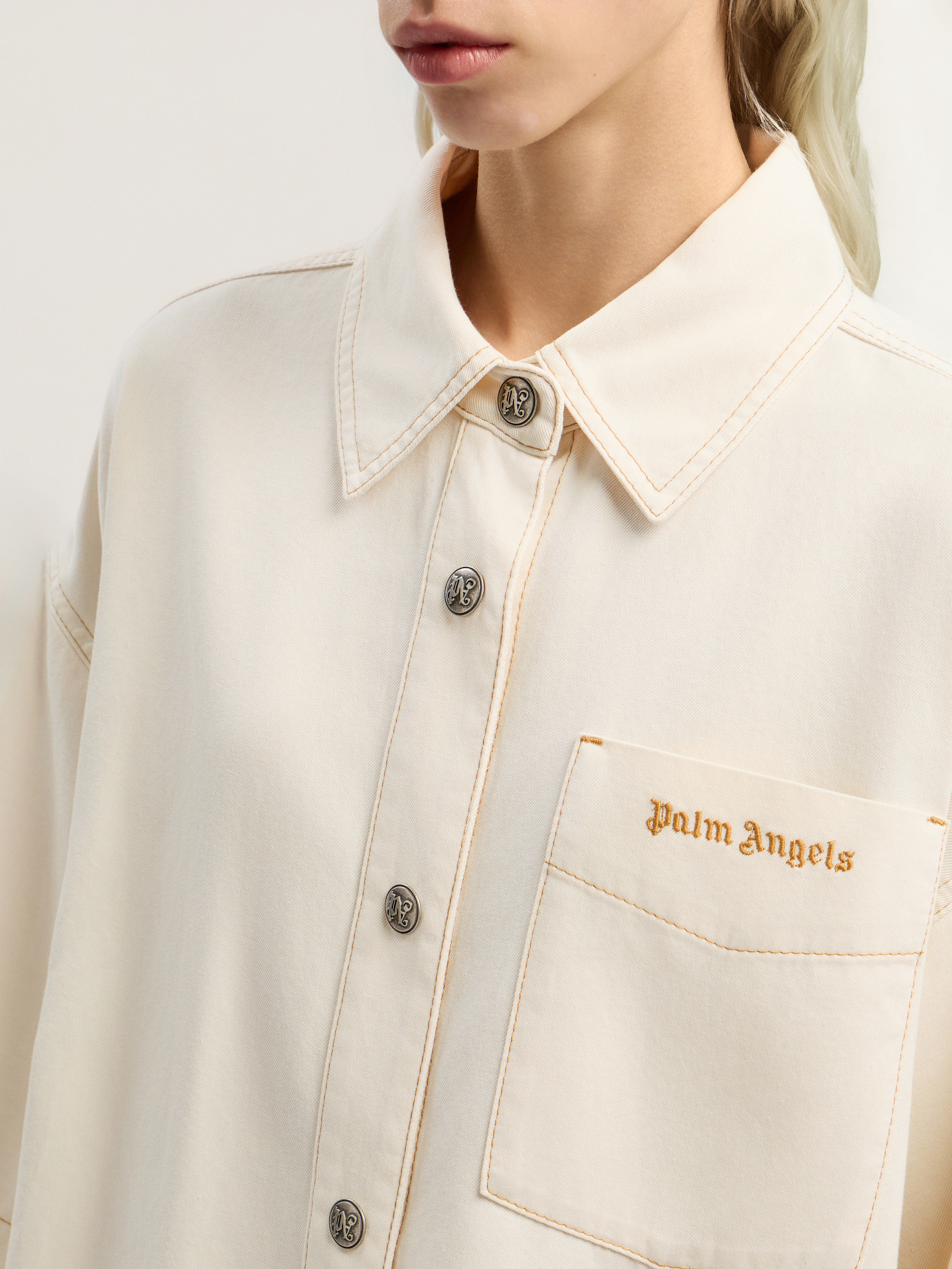 Hybrid Denim Overshirt - 5