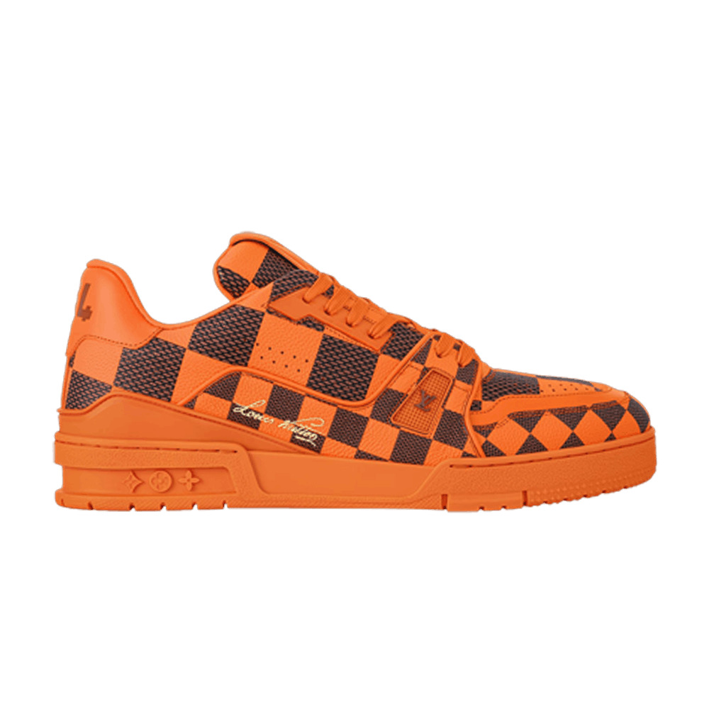 Louis Vuitton Trainer 'Damier Pop - Orange' - 1