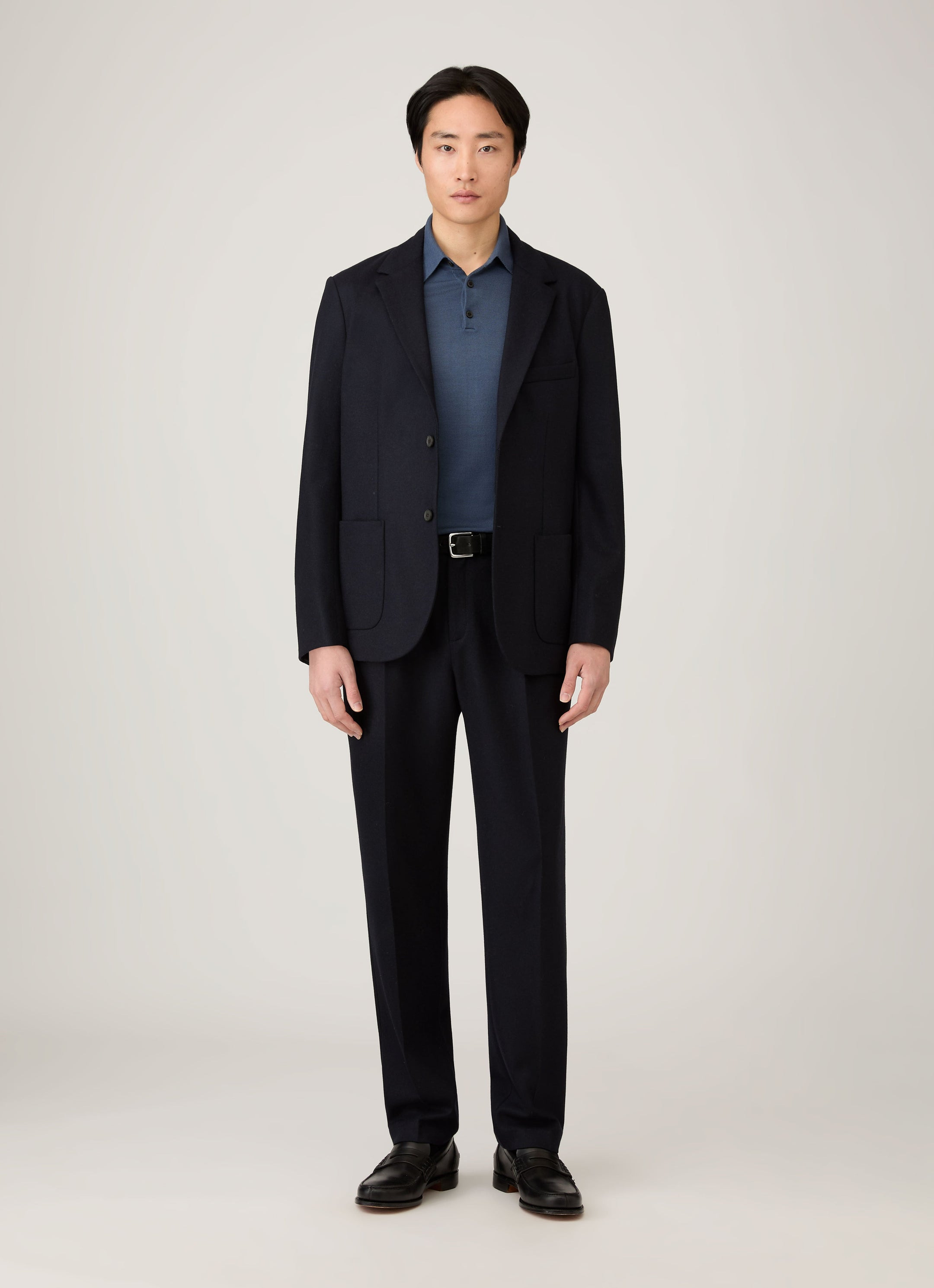 Extra‑Fine Merino Polo Shirt - 3