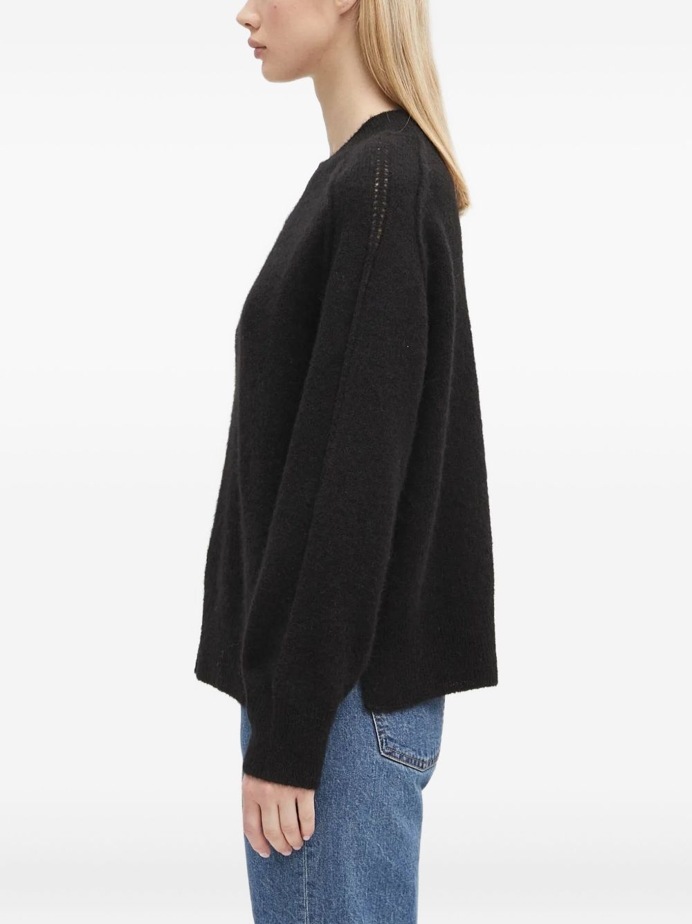 Naomie round-neck wool sweater - 2