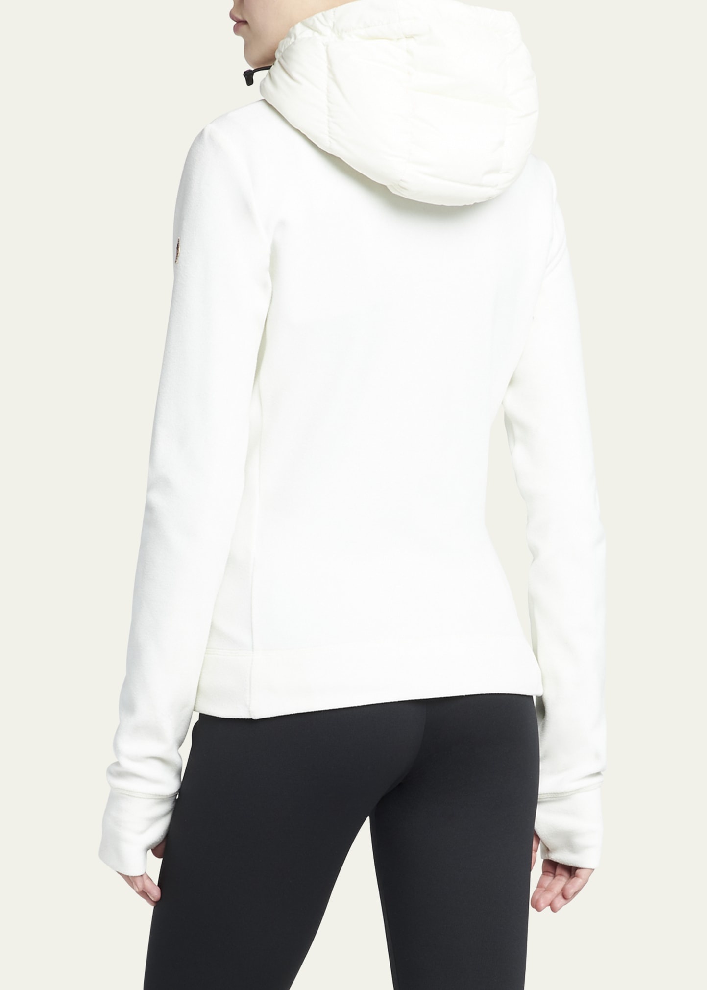Puffer Zip-Up Cardigan - 3