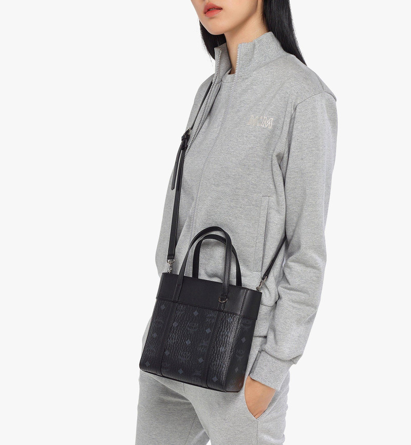 Aren Top-Zip Shopper in Visetos Leather Mix 6