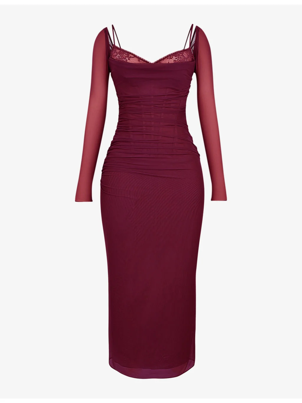 Katarina corseted stretch-woven maxi dress - 1