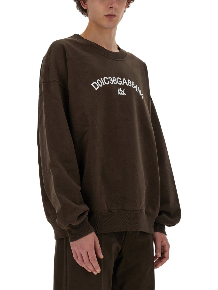 Dolce & Gabbana Men Sweatshirt With Logo - 4